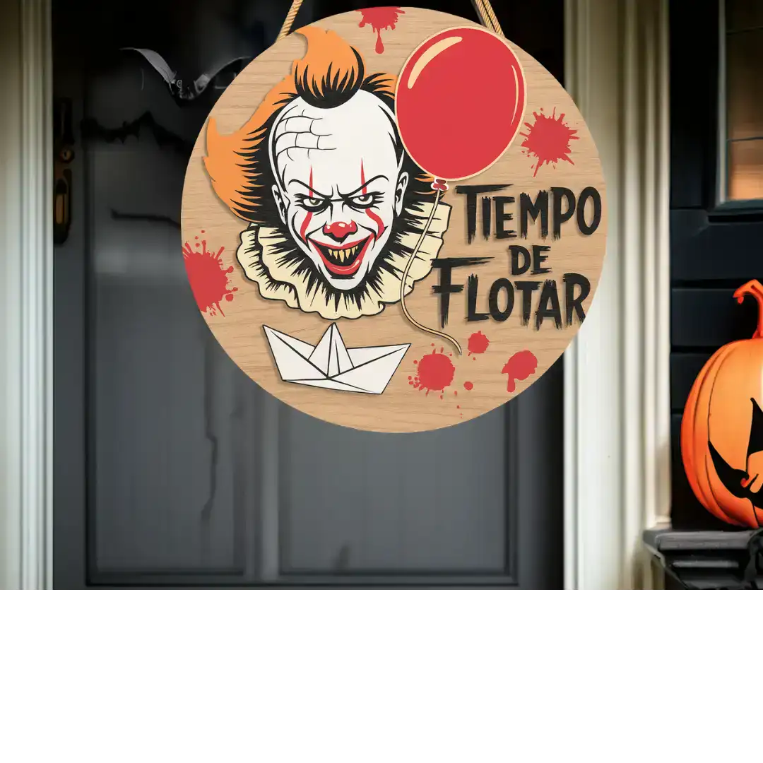 Fantomix™ - Letreros Halloween en madera