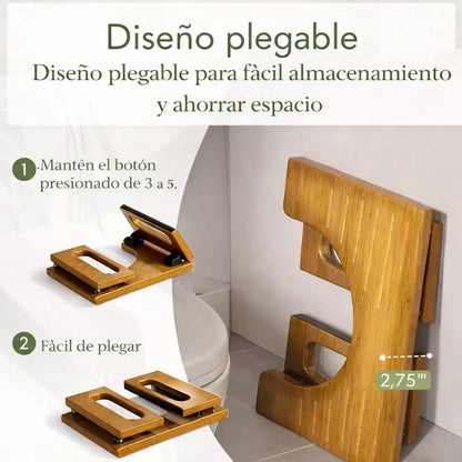 Posturex™ | Banco Ergonómico Plegable 🎁 Regalo Gancho Multiusos