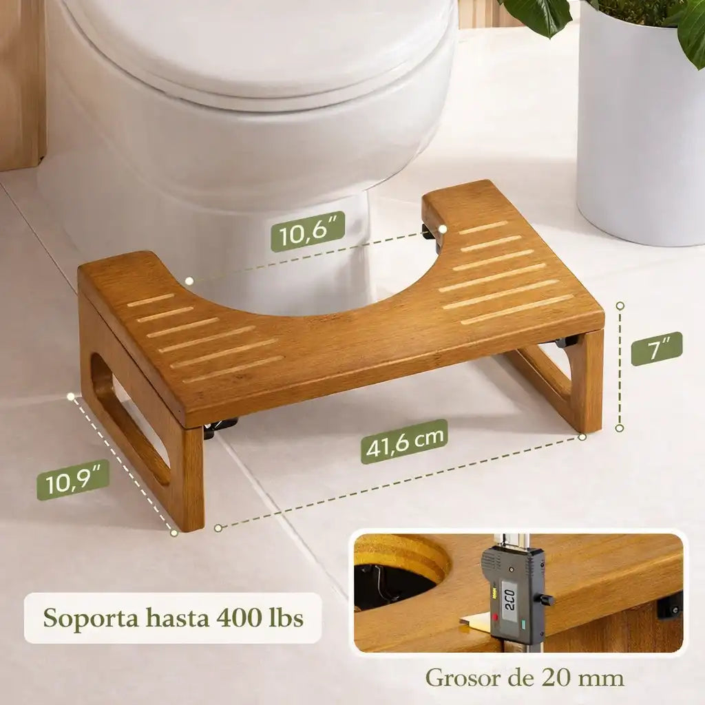 Posturex™ | Banco Ergonómico Plegable 🎁 Regalo Gancho Multiusos