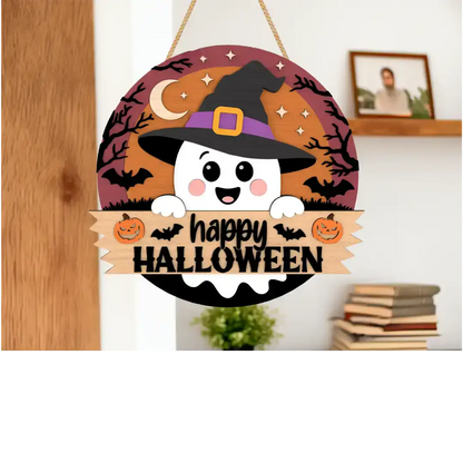 Fantomix™ - Letreros Halloween en madera