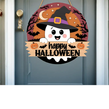 Fantomix™ - Letreros Halloween en madera