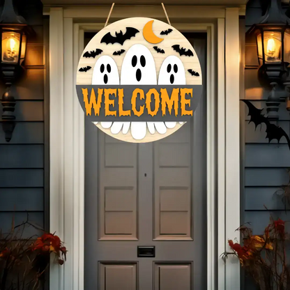 Fantomix™ - Letreros Halloween en madera