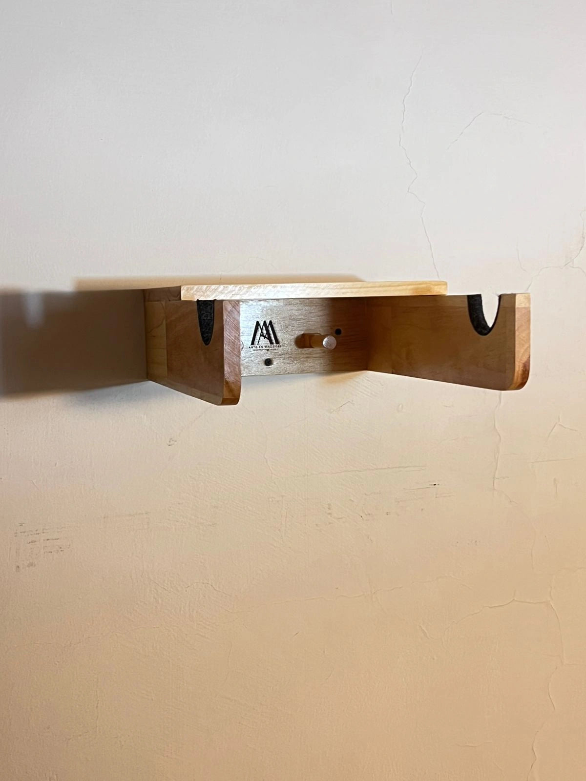 Soporte de Madera para Bicicleta