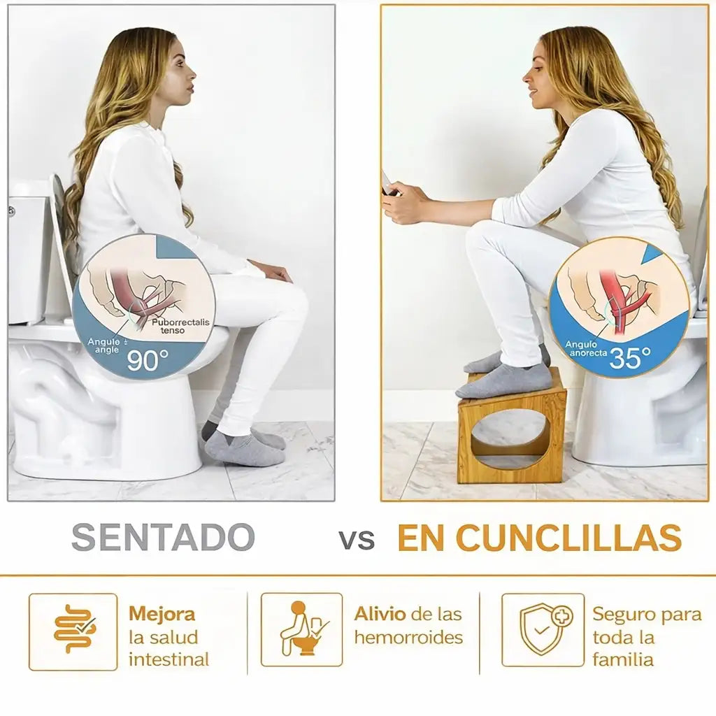 Posturex™ | Banco Ergonómico Plegable 🎁 Regalo Gancho Multiusos