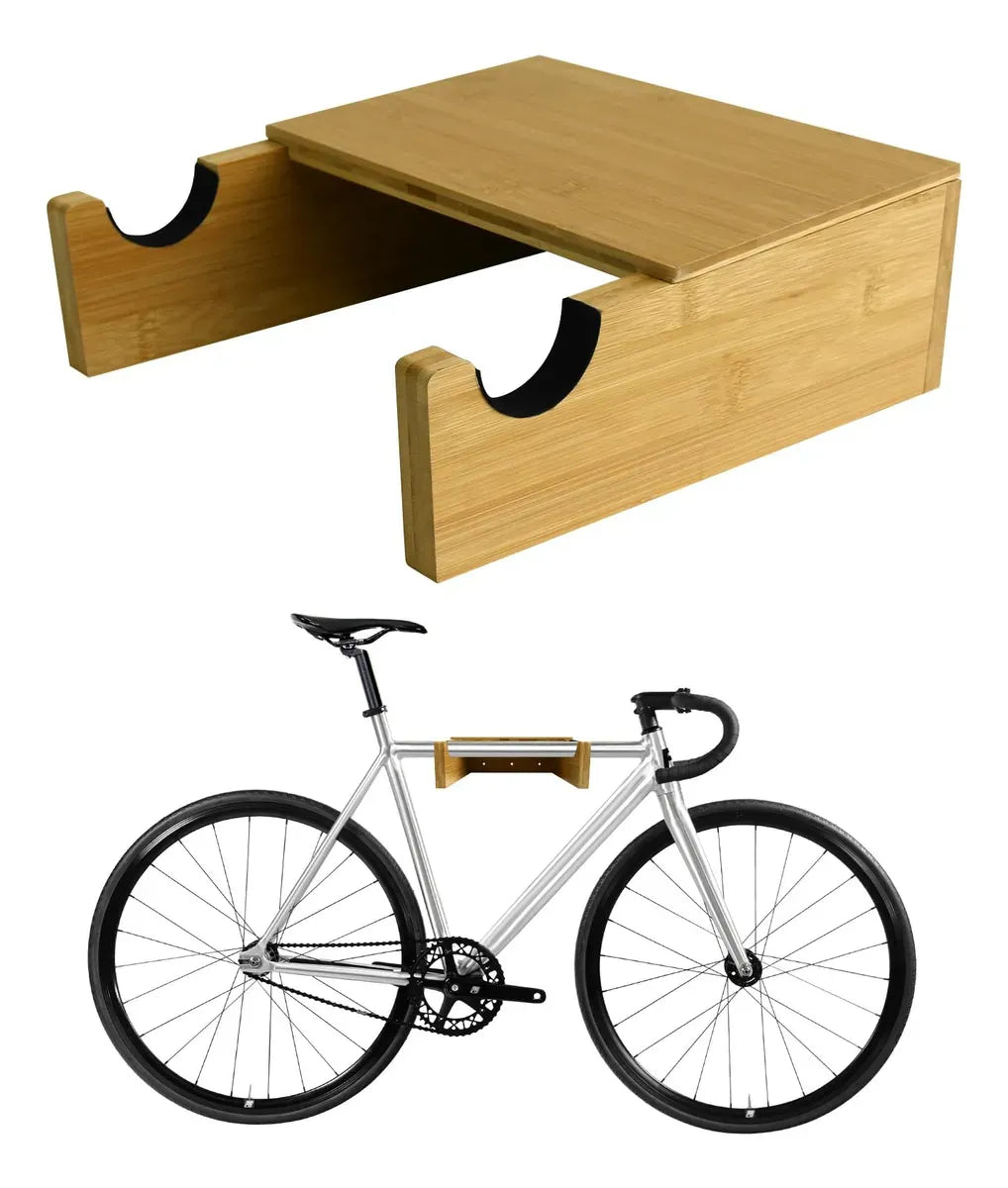 Soporte de Madera para Bicicleta