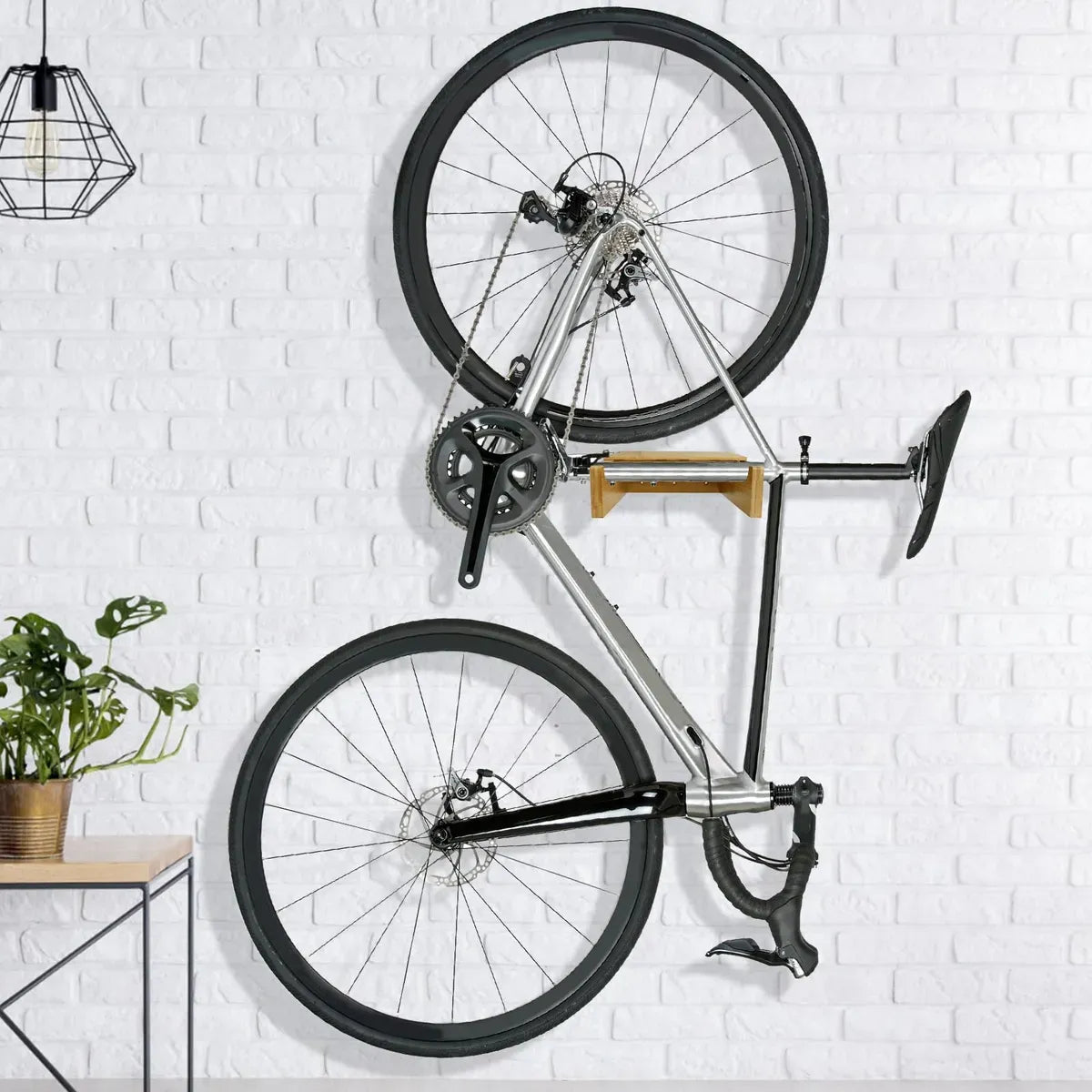 Soporte de Madera para Bicicleta